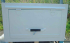 Flush Mounted Fill Point cabinet - Closed
